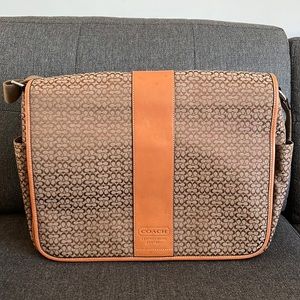 EUC Coach Diaper Bag/Laptop Bag